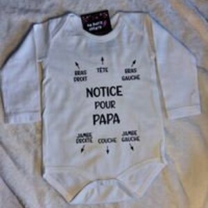 Body Bebe Allez Papa Tu Peux Y Arriver Body Bebe Etsy