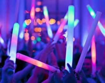 Glow in the dark accessories for parties gigs nocturnal events clubbercise workouts shutter glasses glow sticks to stand out and eluminate