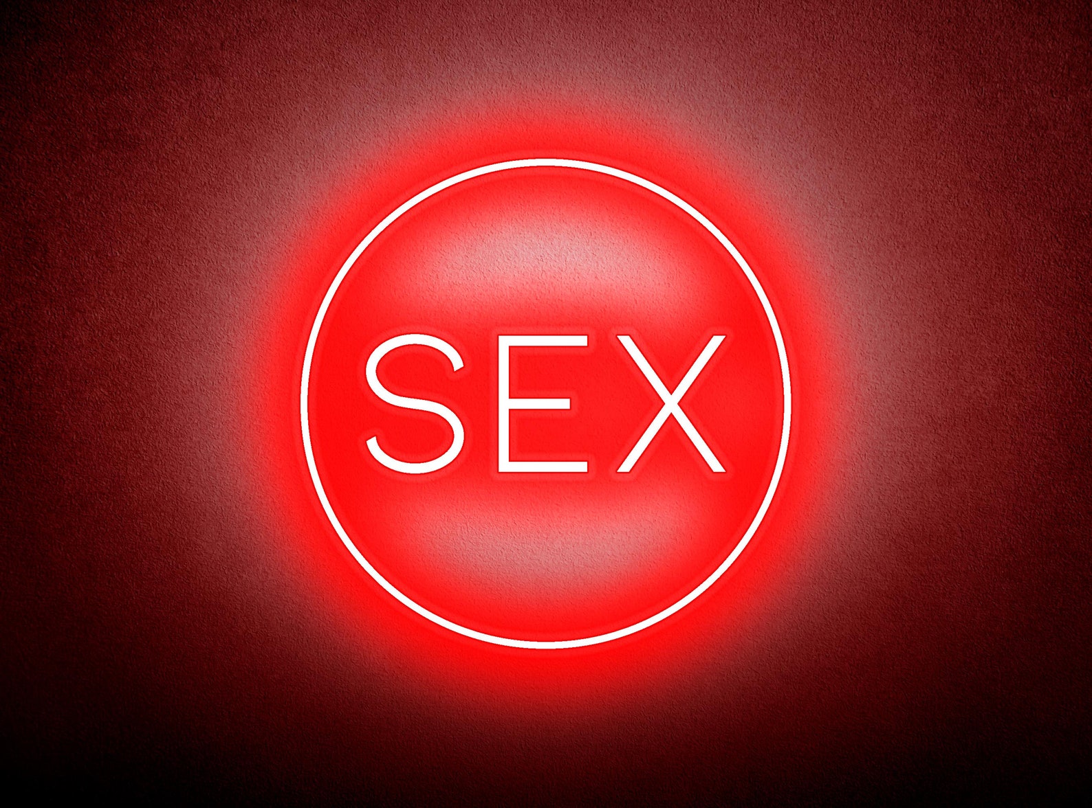 Sex Neon Signsex Wall Decorsex Wall Artneon Sign Wall Etsy 