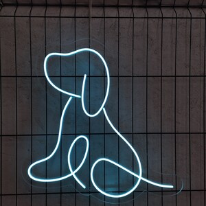 Dog Neon Sign Dog Neon Light Pet Neon Sign Dog Led Sign - Etsy