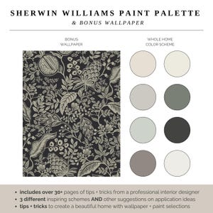 Modern Farmhouse Paint Palette, Sherwin Williams Retreat, Whole House Color Scheme, Interior Paint Colors for Home, Coordinating Colors