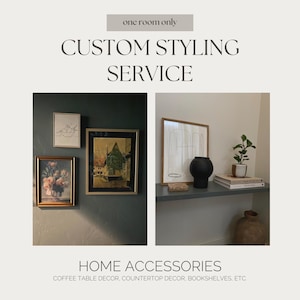 Interior Design Styling Service | Custom Styling Decor | Online Interior Designer | Accessory Mood Board | Home Accessories | Home Decor