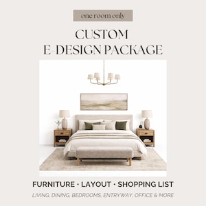 Diseño de habitaciones personalizado / Servicio de diseño de interiores en línea / Tablero de inspiración de diseño electrónico / Renovación de habitaciones virtual / Diseñador de interiores asequible