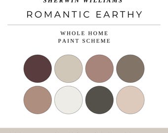 Redend Point Sherwin Williams Paint Palette, Paint Colors for Home, Earthy Neutrals, Color Scheme, Urbane Bronze