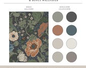 Evergreen Fog Sherwin Williams Paint Palette, Floral Wallpaper, Interior Paint Colors, Color of the Year, Best Selling, Home Color Scheme