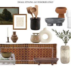 Interior Design Styling Service | Custom Styling Decor | Online Interior Designer | Accessory Moodboard | Home Accessories | Home Decor