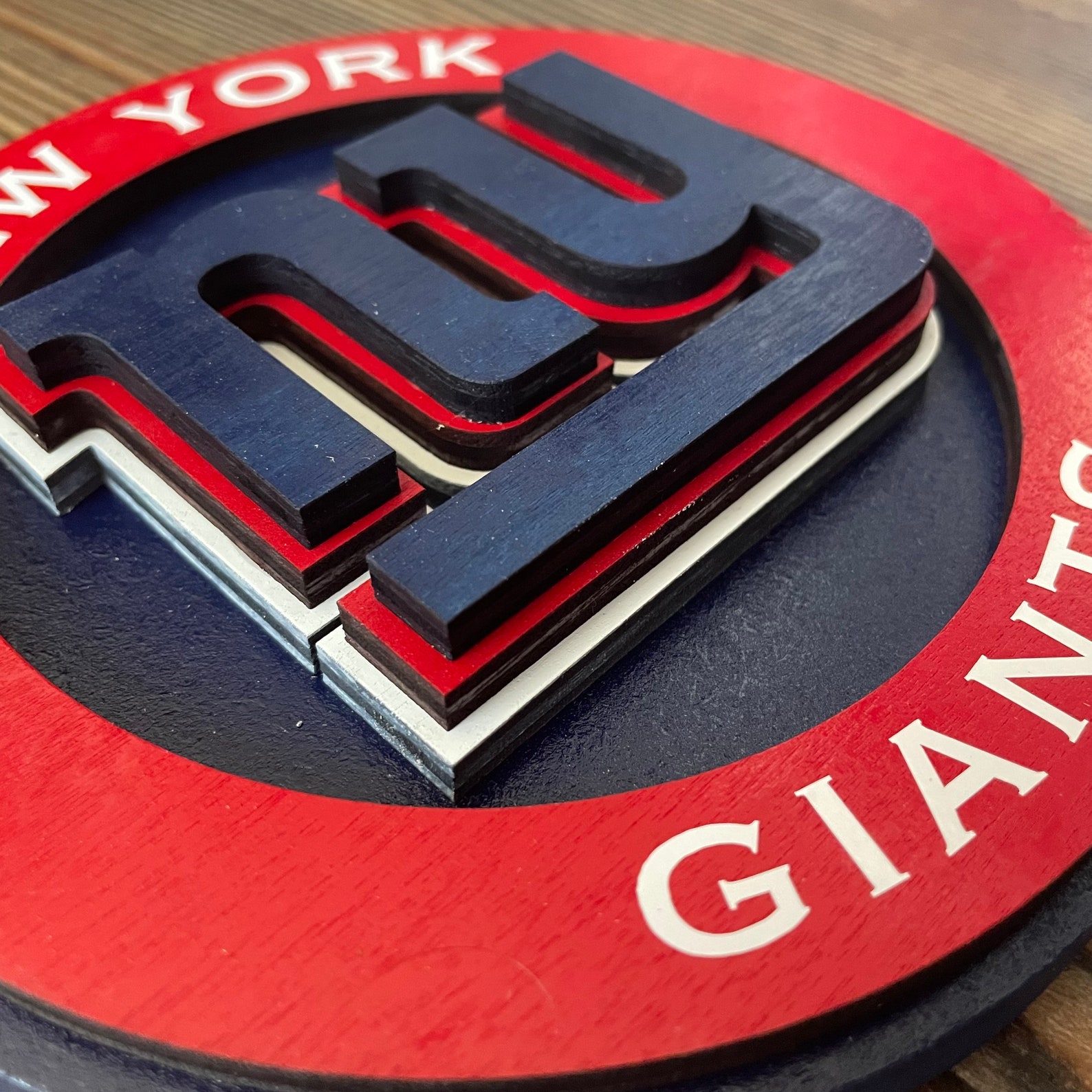 New York Giants Wall Art Giants 3D Sign Giants Relief Art Etsy