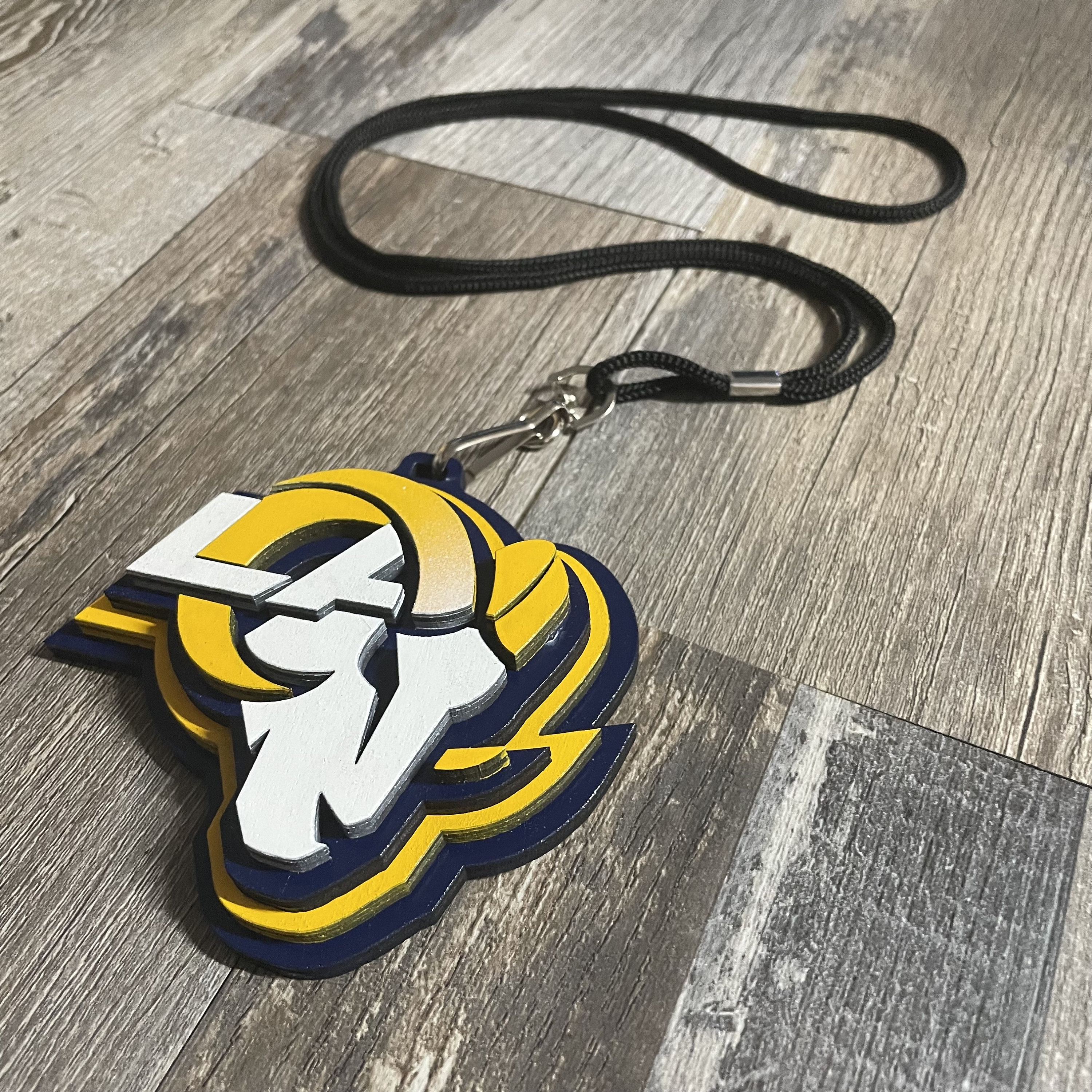 St. Louis Rams Two Sided Key Chain