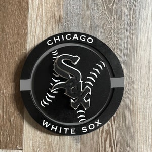 Art Chicago White Sox 2020 Mlb Dark Grey Inspired Style Polo