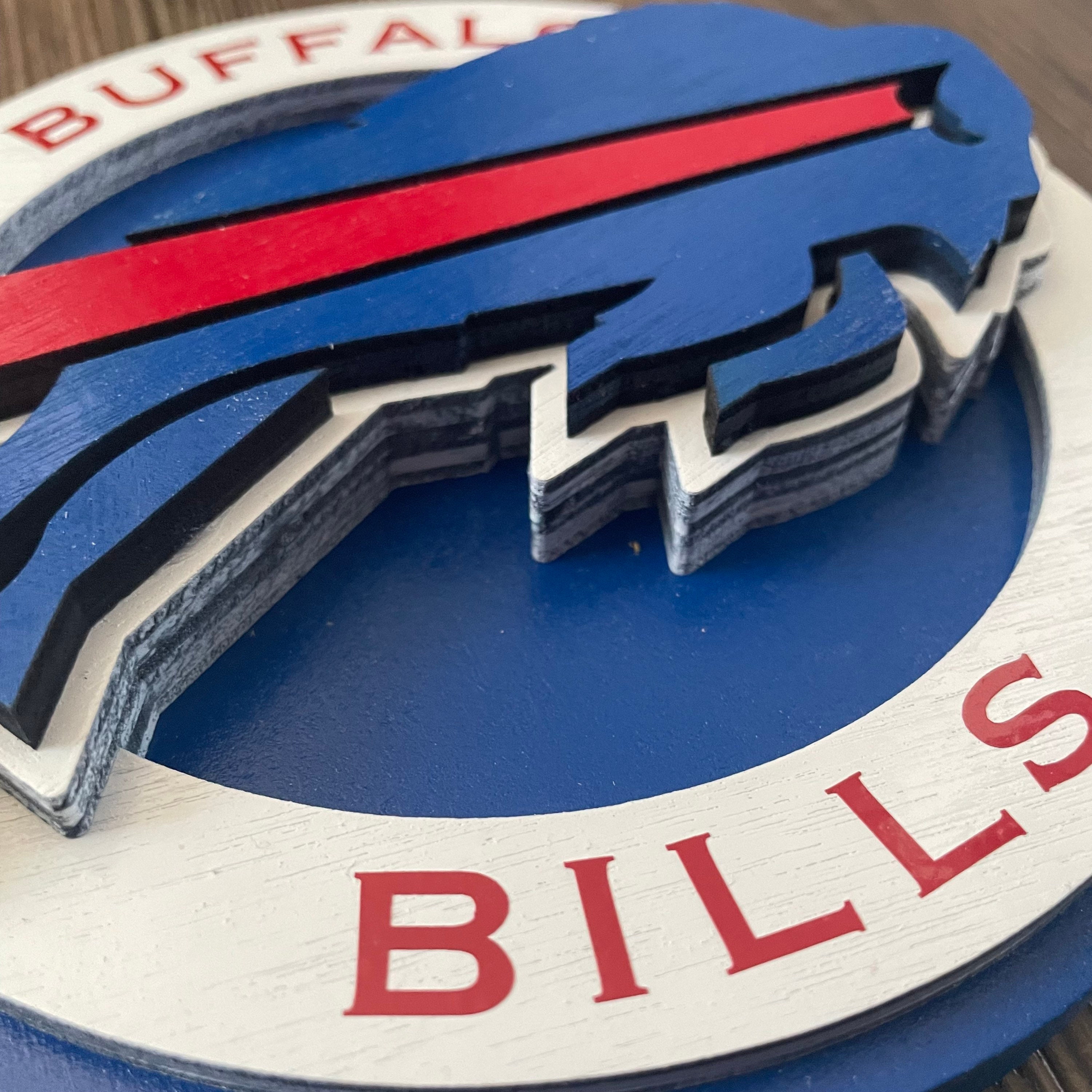 Buffalo Bills Wall Art Bills Relief Art 3D Sign Etsy