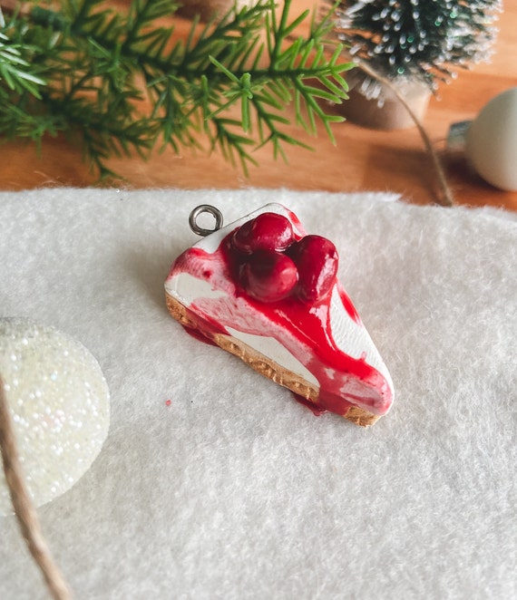 Cheesecake christmas ornament Clearance