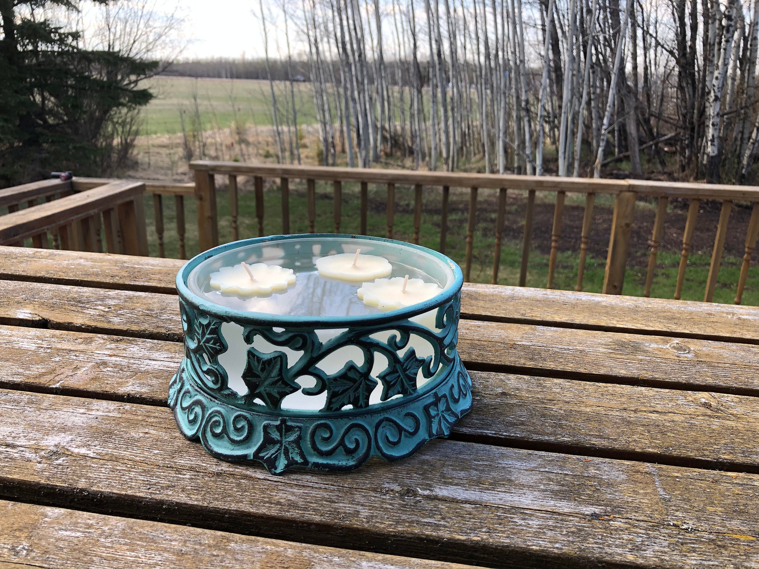 Partylite Metal Candle Holder for sale Only 3 left at 65