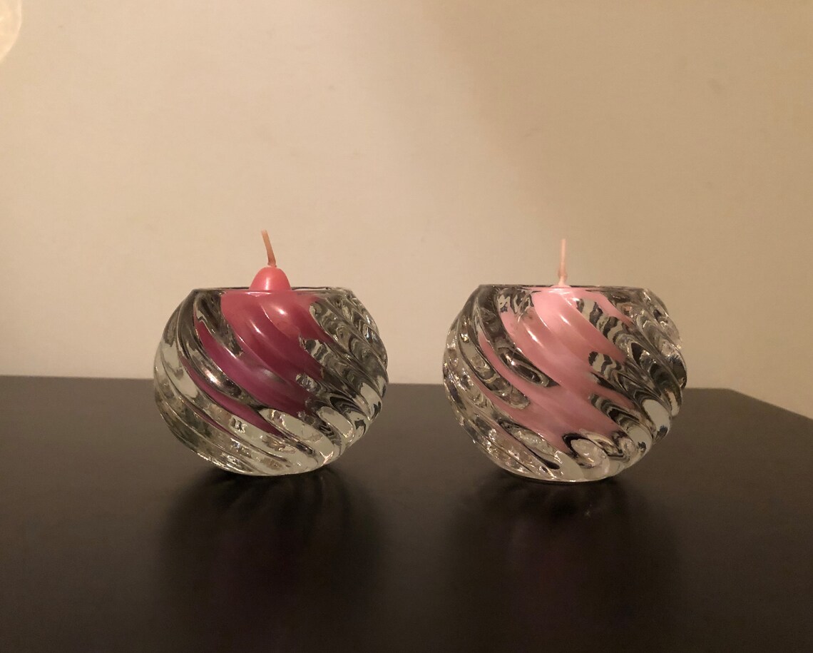 P0463 Partylite Illusions Candle Holder Pair Etsy UK