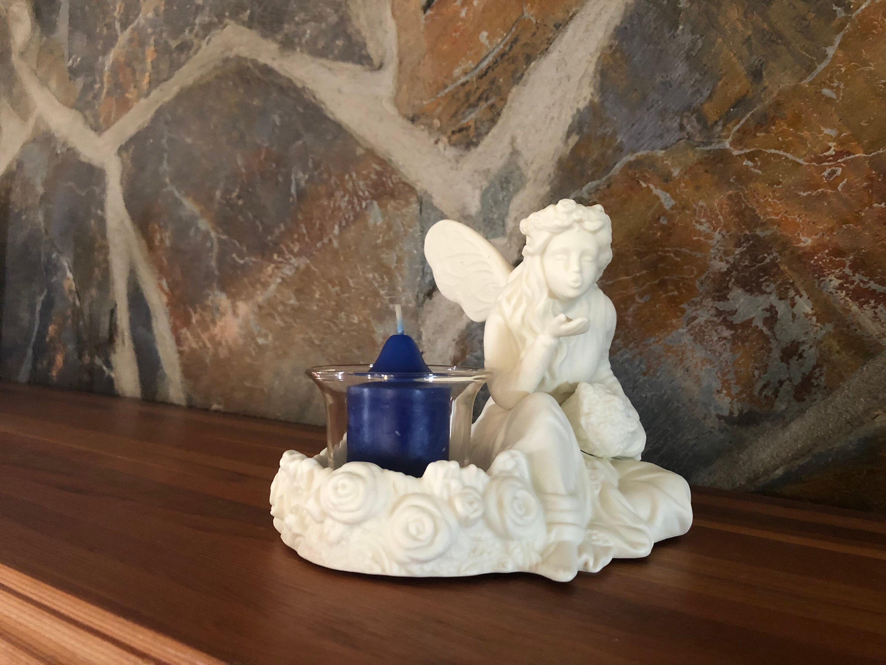 P7135 Partylite Ariana Fairy Votive and Tealight Candle Holder Etsy