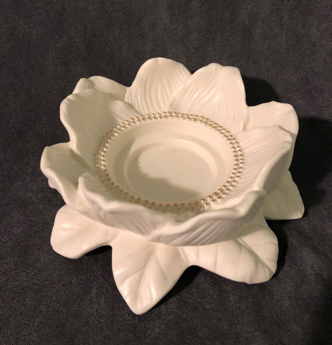 P7369 Partylite Magnolia Candle Holder Etsy