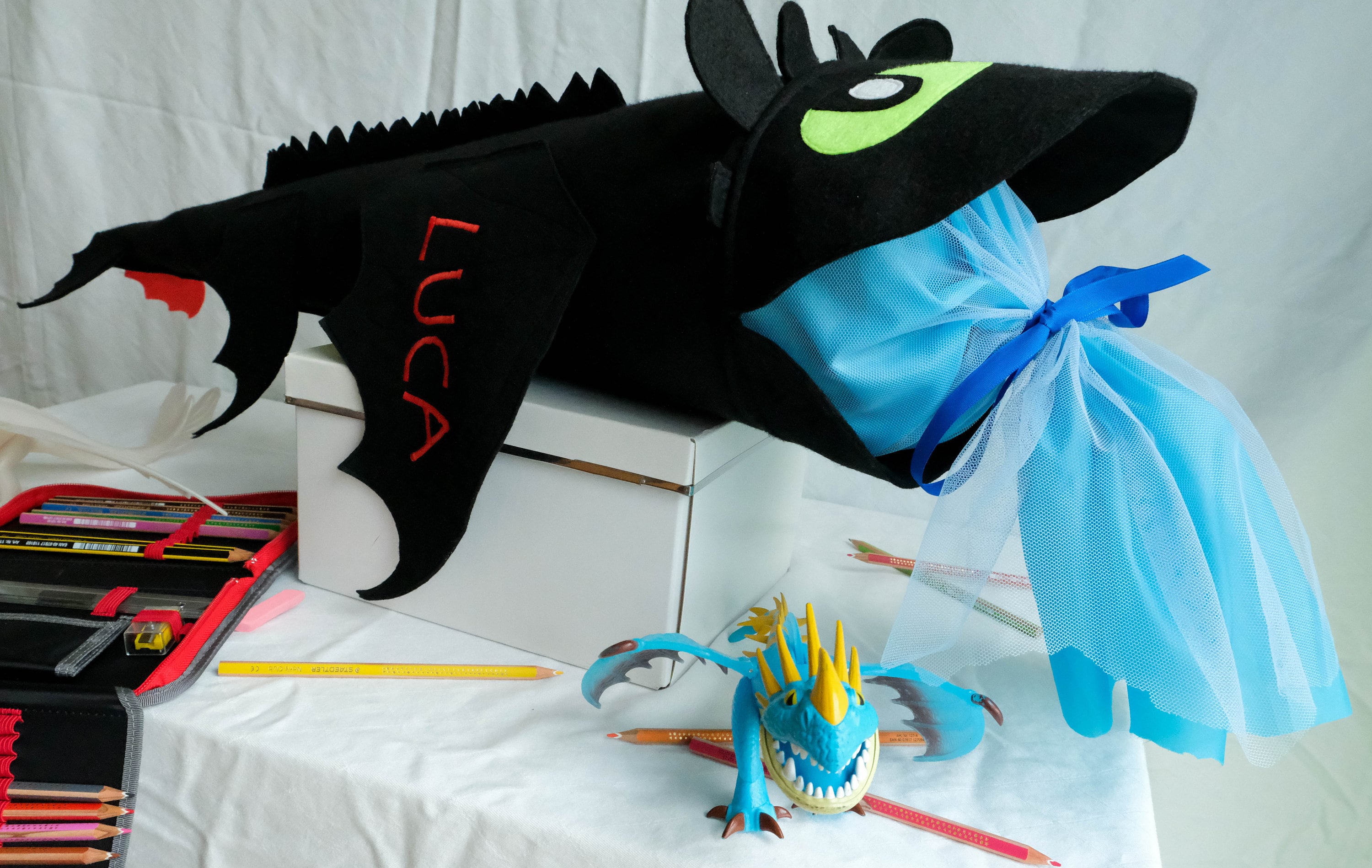 Schultüte Ohnezahn, mit Wunsch Name, Drache, Drachenzähmen