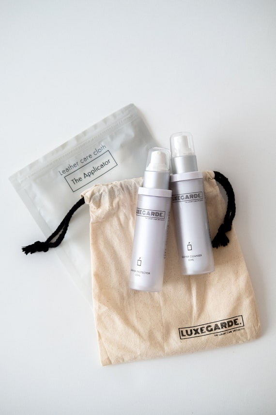 Luxegarde Leather Cleanser and Leather Protector Combo Pack 