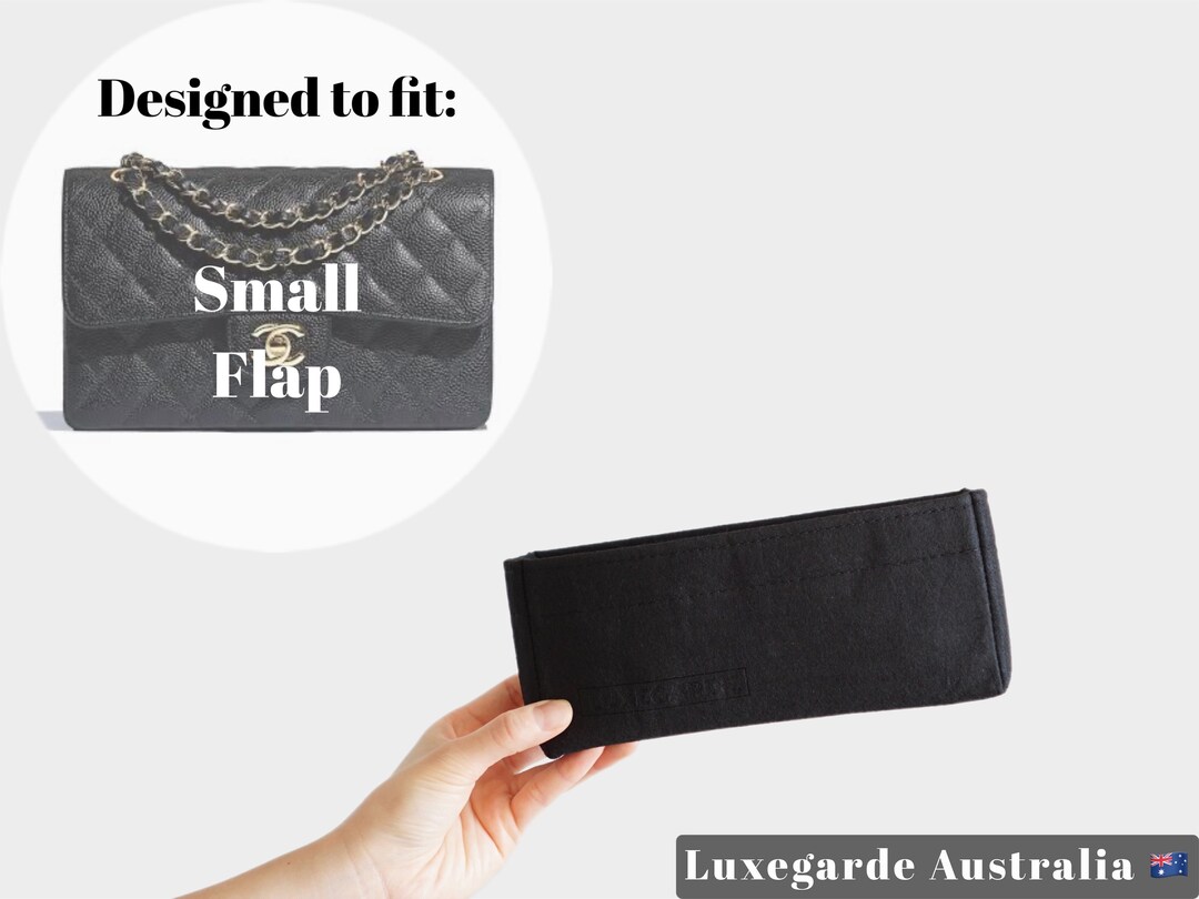 Small Classic Flap Bag Organizer Insert / C H A N E L Classic Purse ...