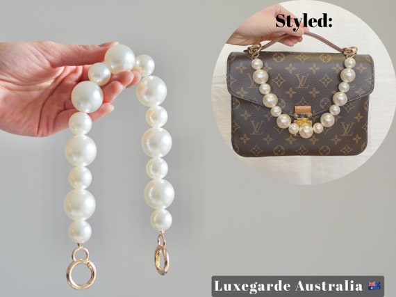 Pearl Top Handle Decorative Strap Suitable for L V Mini -  Sweden