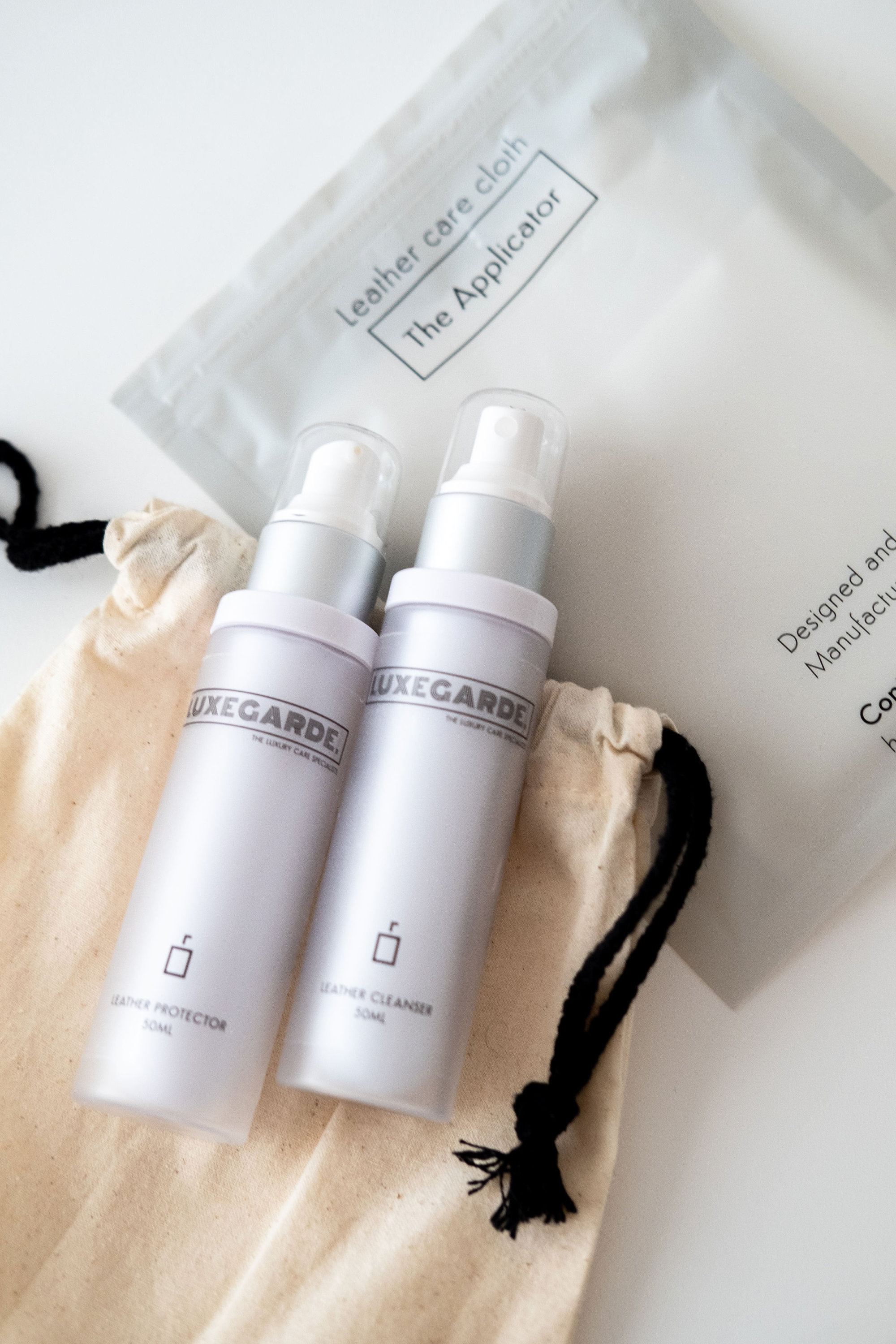 Luxegarde Leather Cleanser and Leather Protector Combo Pack 