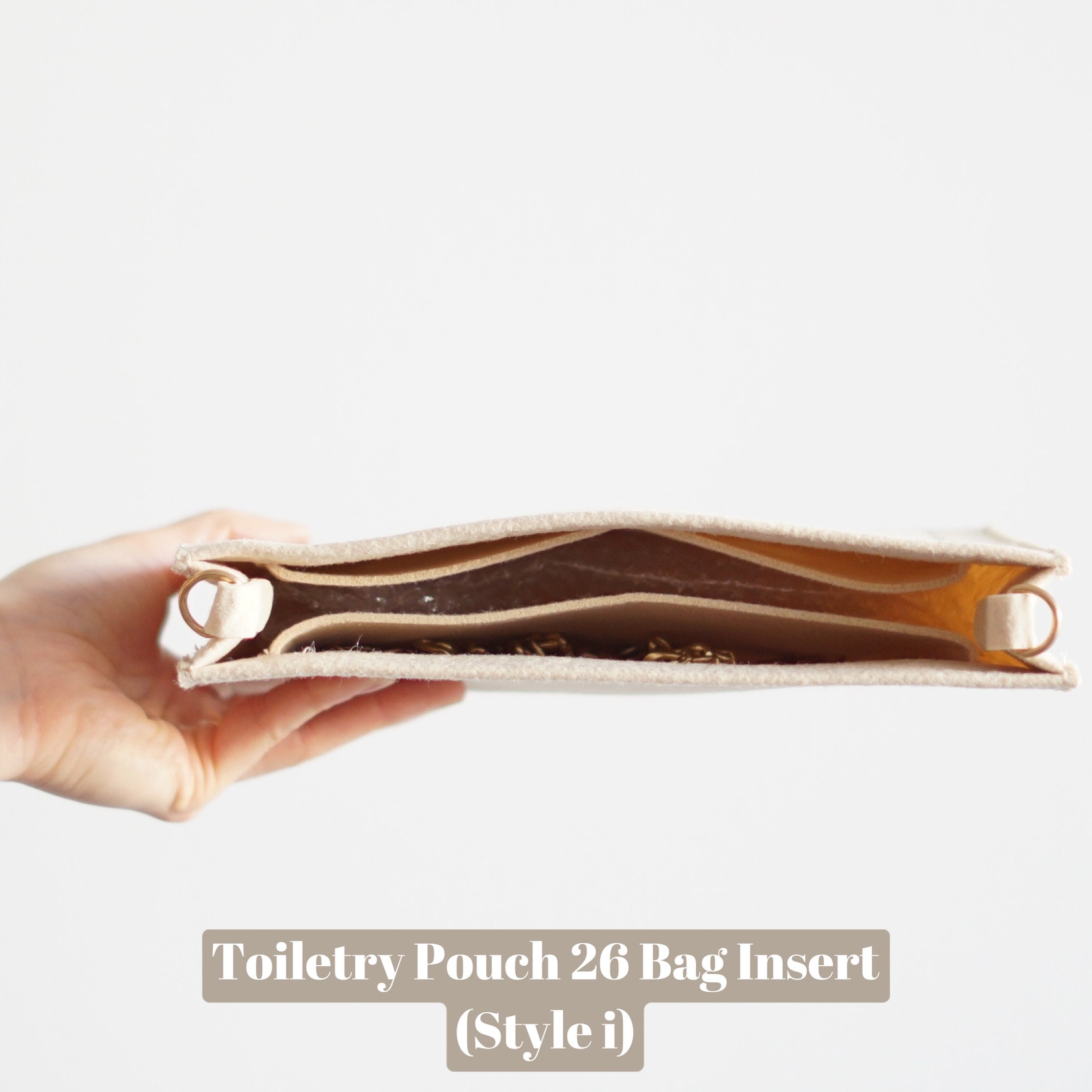 Buy Toiletry Pouch 26 Bag Organizer Insert L V Toiletry Pouch 26 Online in  India 