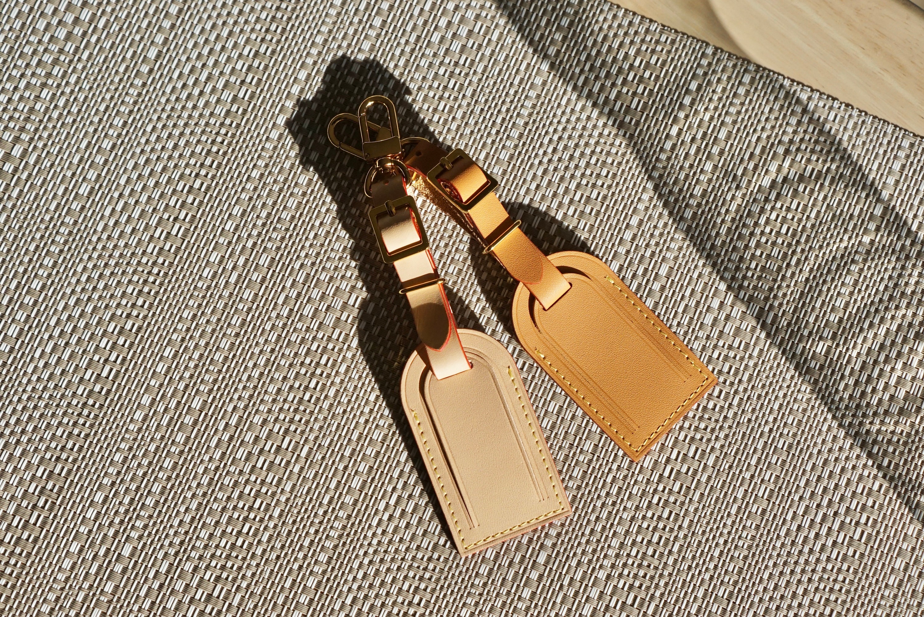 Louis Vuitton Vachetta Luggage Tag W4cm - Shop Japan