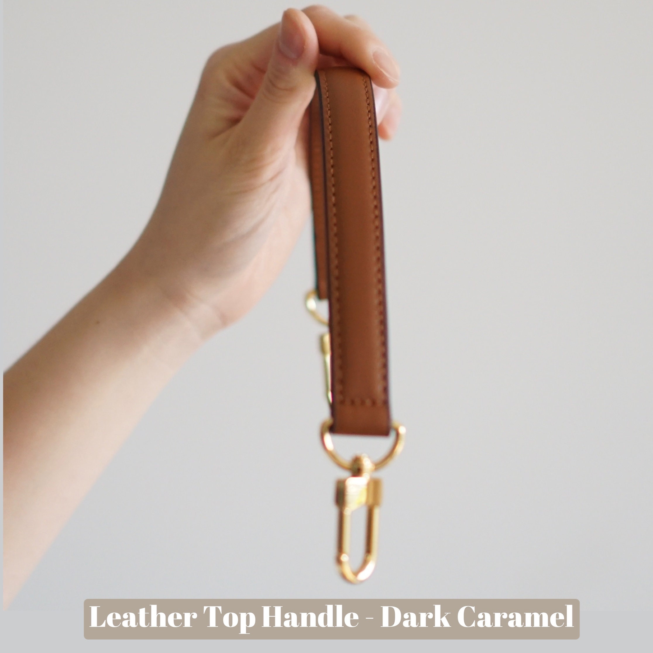 Braided Leather Top Handle Strap Suitable for Neonoe Petit 