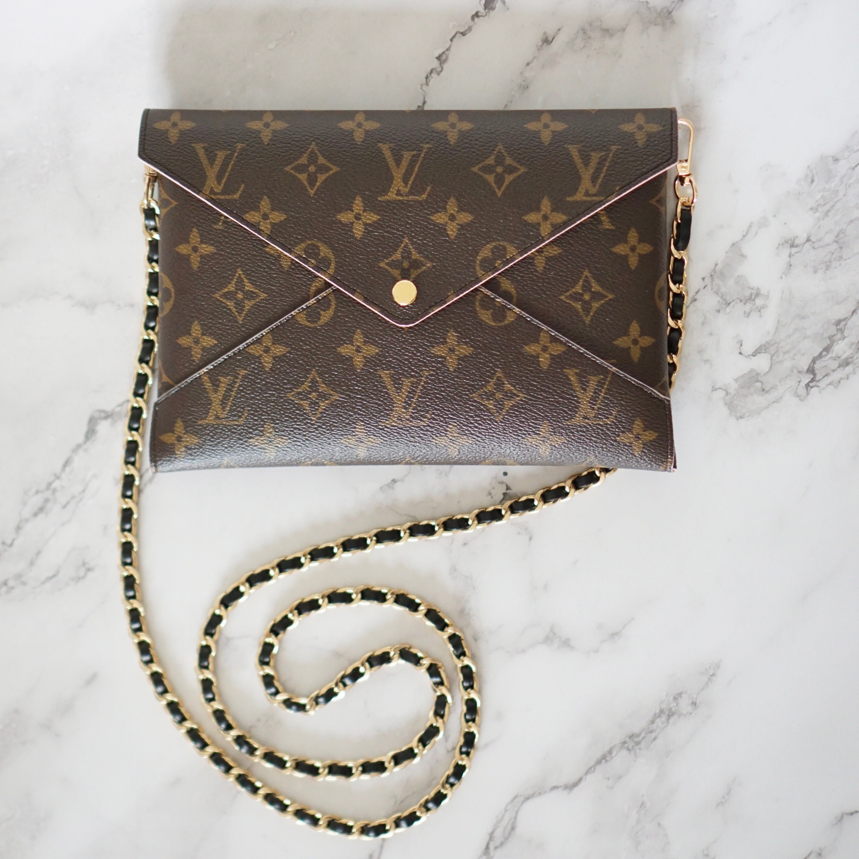 Louis Vuitton KIRIGAMI POCHETTE Set, Inserts,  Handles and Chain to  Accessorize