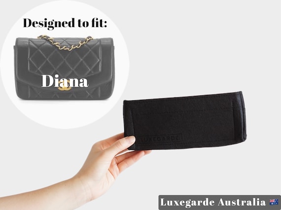 Small Diana Bag Organizer Insert / C H A N E L Diana Purse 