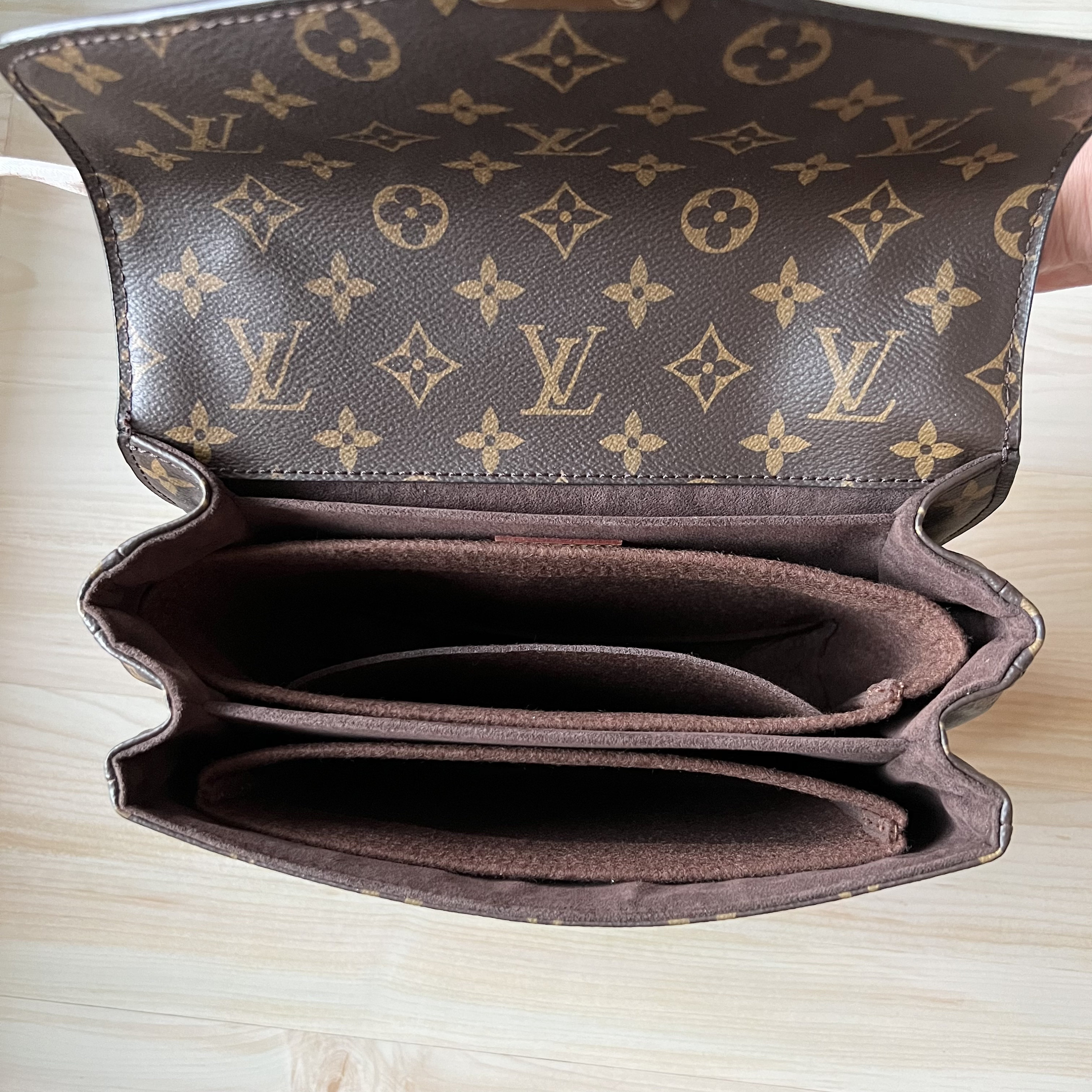 Louis Vuitton Embroidered Pochette Metis