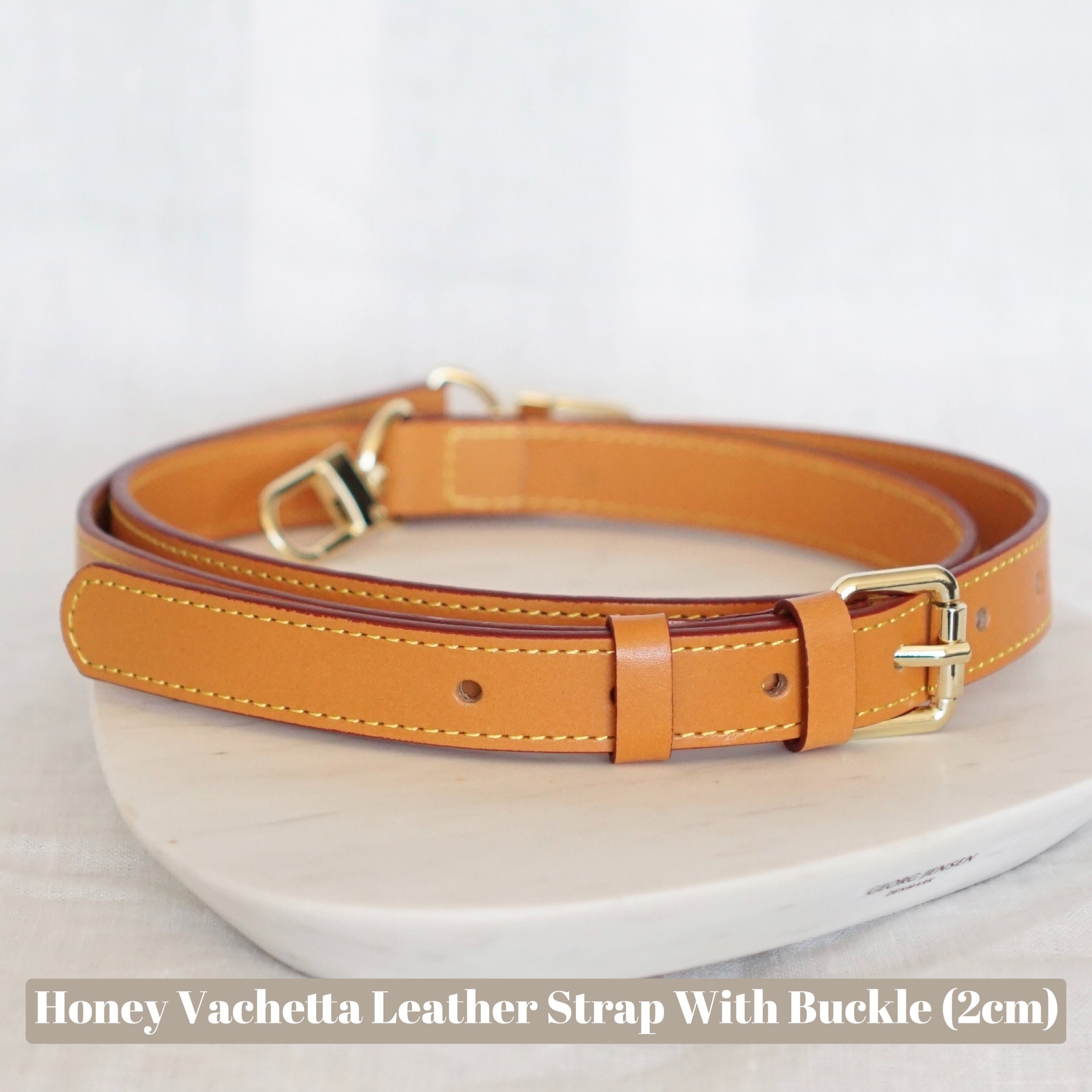 Long Handmade Braided Leather Strap Louis Vuitton – LifeLivinGal