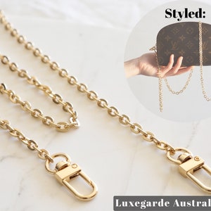 Delicate Gold Chain Bag Replacement Strap Suitable for 