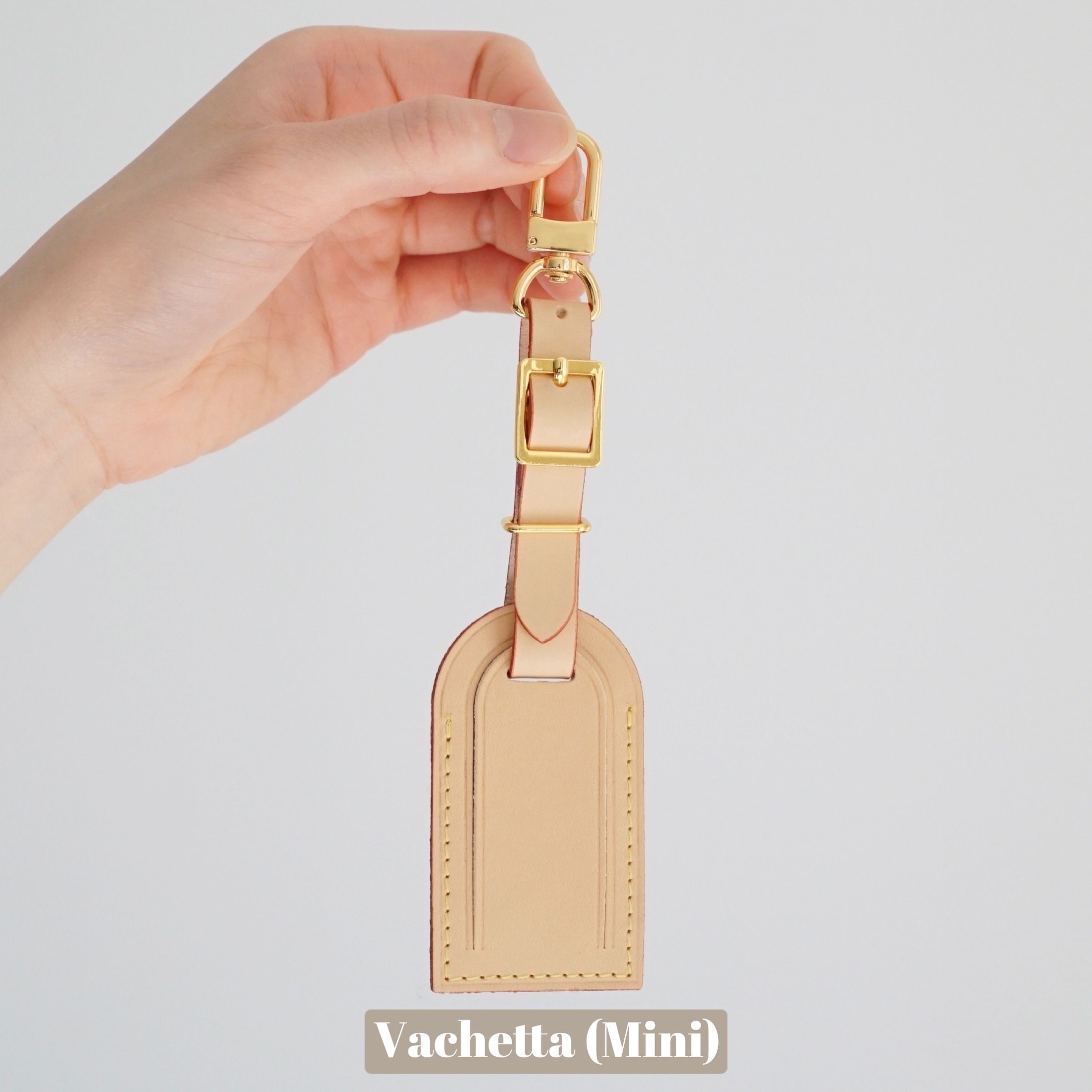 Louis Vuitton Vachetta Luggage Tag with Vivienne Stamp - A World Of Goods  For You, LLC