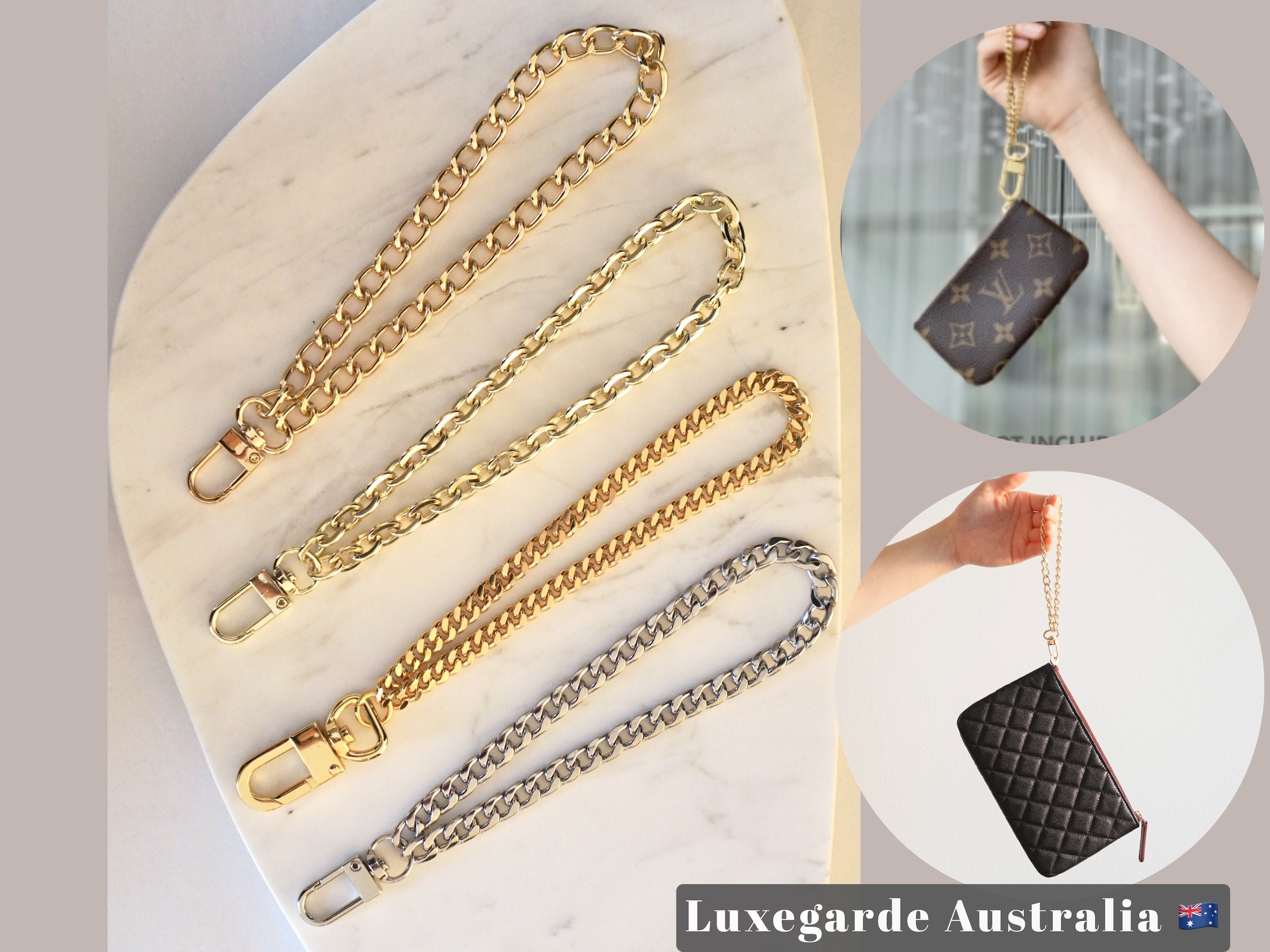 LV Chain Strap Australia, LV Purse Chain