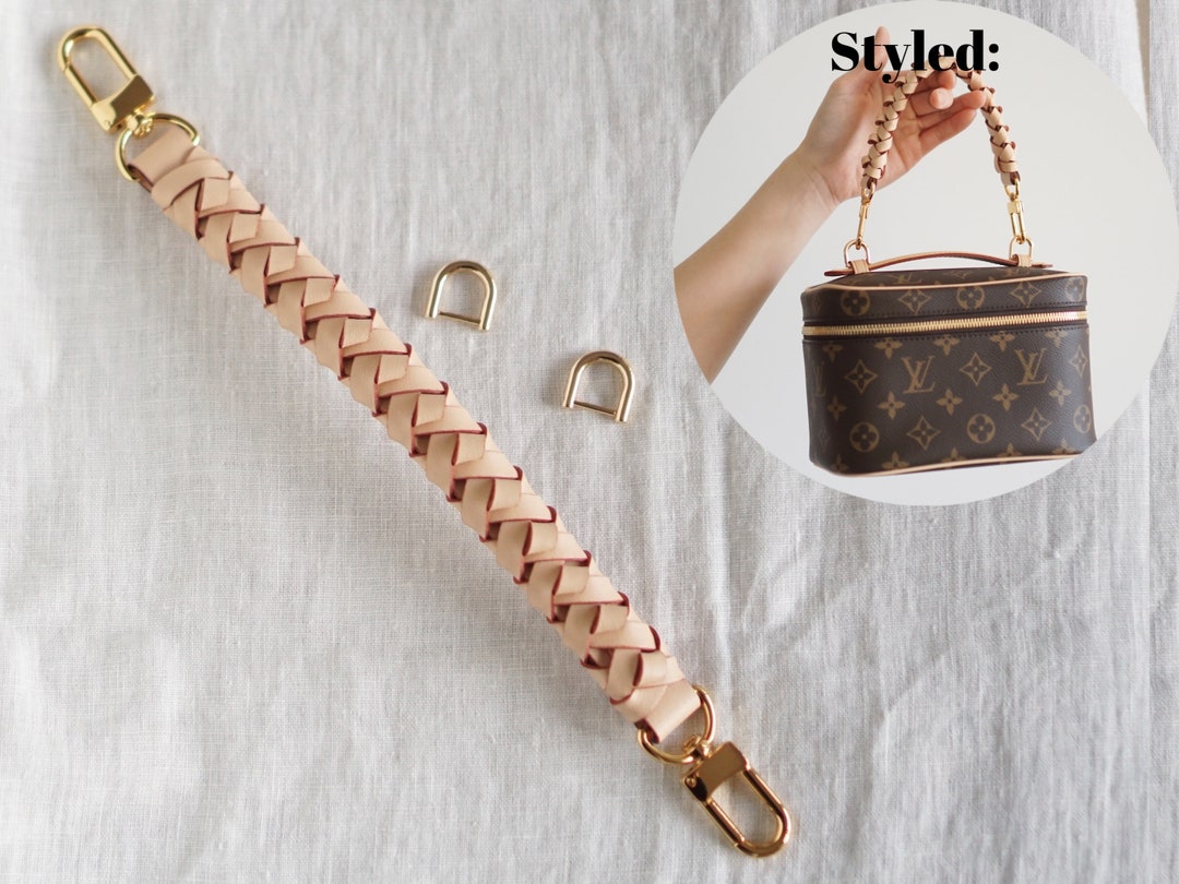 Louis Vuitton ★レザーハンドストラップ Braided Leather Top Handle Strap and D Ring Conversion Kit | for