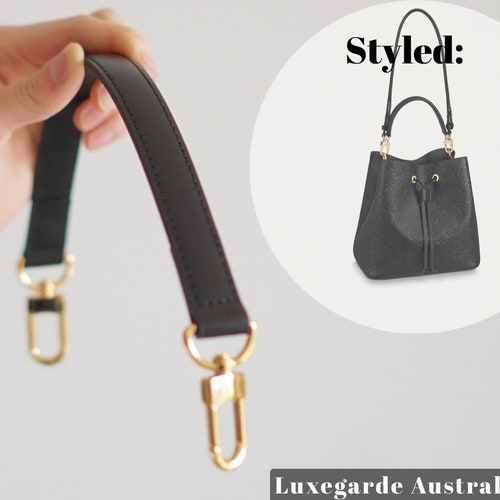 Braided Leather Top Handle Strap for Louis L V Neonoe Petit Etsy