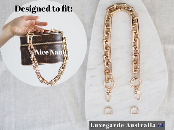 Buy Gold Thick Chain Strap Extender / Convert Pochette Into Bag