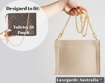 Converting the LV Toiletry Pouch into a crossbody bag *TUTORIAL* 