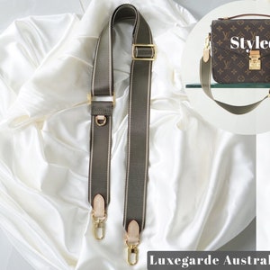 Adjustable Vachetta Leather Straps and Shoulder Straps for Bags 