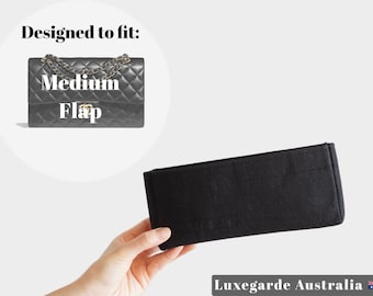 Medium Classic Flap Bag Organizer Insert  / C H A N E L Classic Purse Organizer Insert / Purse Shaper Liner Protector [bag NOT included]