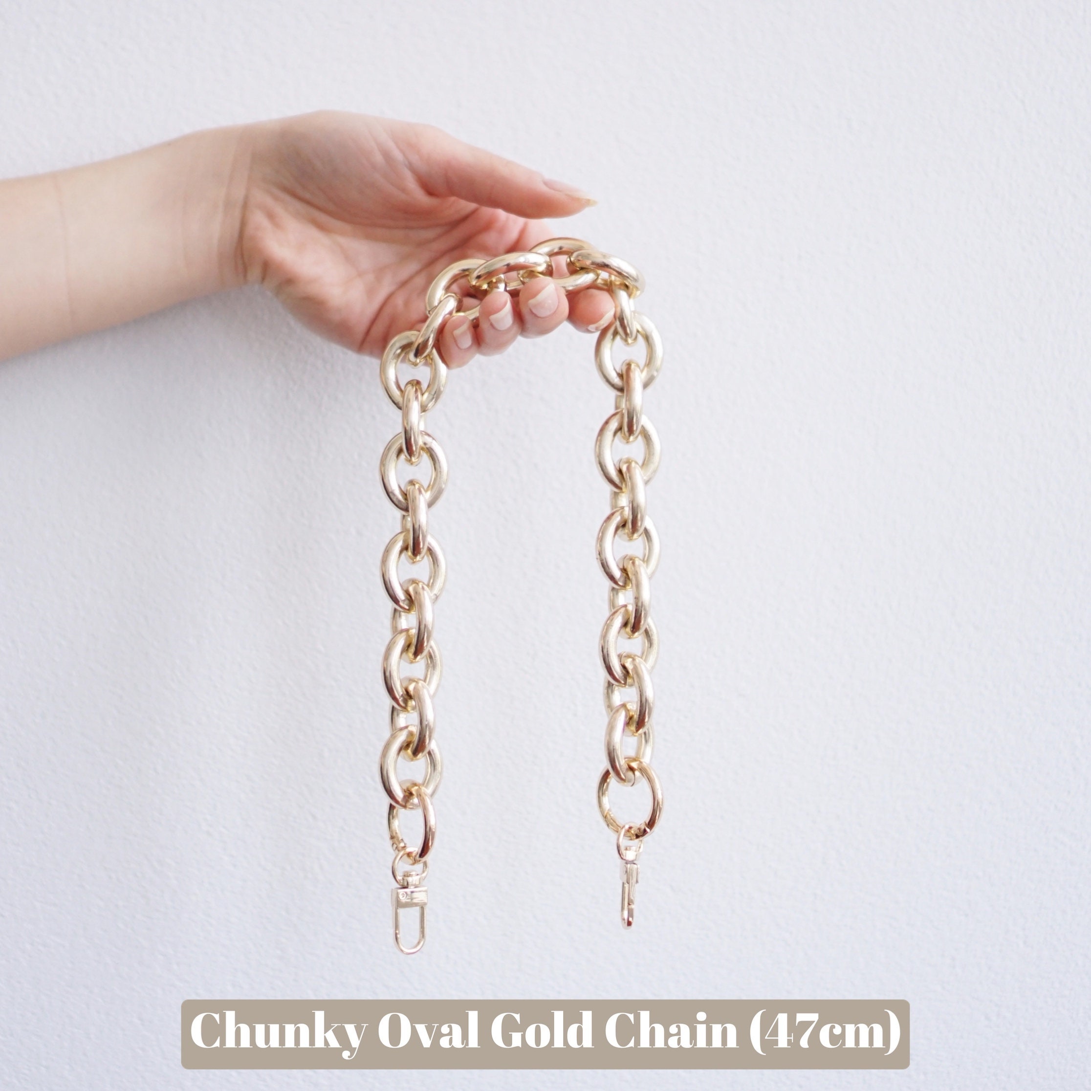 Crossbody Strap - Oval Chain - Organize My Bag