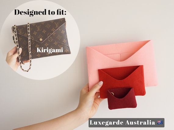 Buy Kirigami Pochette Envelope Bag Organizer Insert Set L V Online in India  