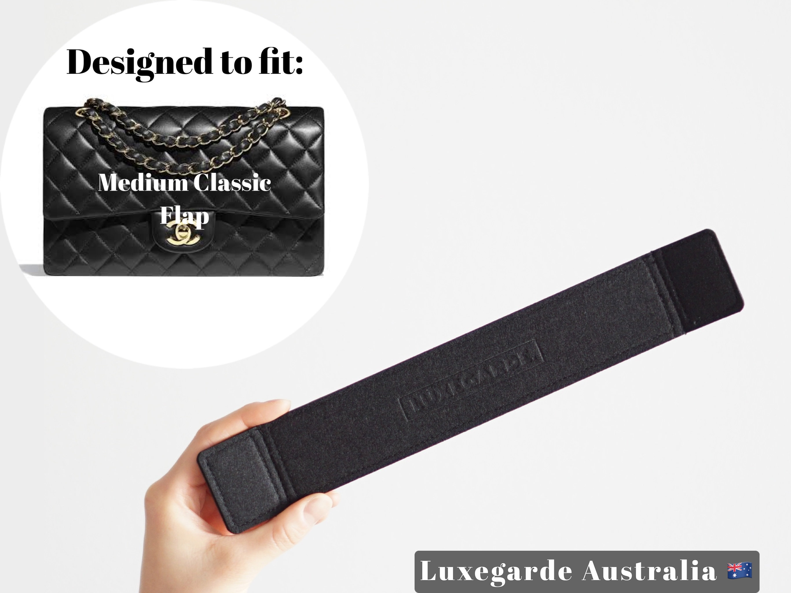 Bag Organizer for Chanel Flap Bag (AS3986) [Bag Length: 20cm|8]