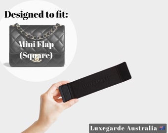 Mini Square Bag Base Shaper / Base Insert  / C H A N E L Mini Flap Base Protector Organizer / Purse Organizer  [bag NOT included]