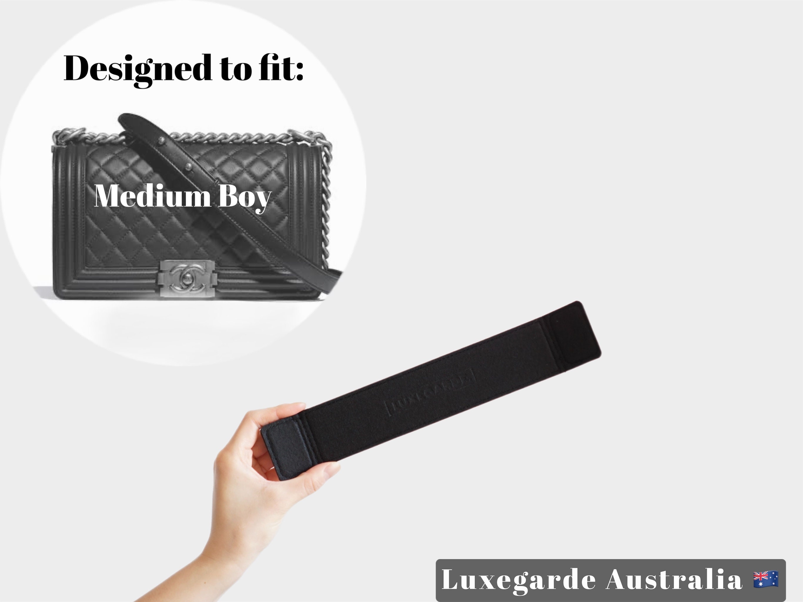 Buy Medium Boy Bag Base Shaper / Base Insert / C H A N E L Base Online in  India 