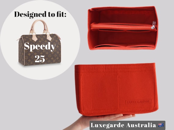 Speedy 25 Bag Organizer / Bag Insert / Louis Speedy 25 Felt -  Singapore