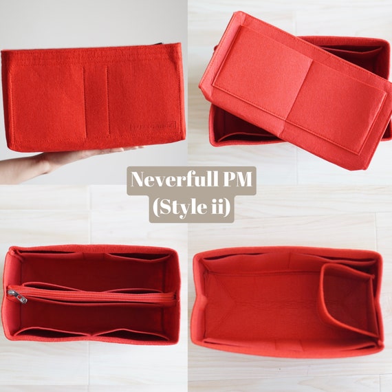 For neverfull Pm Bag Insert Organizer Purse 