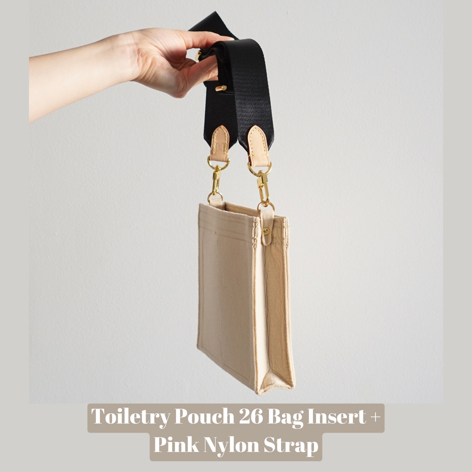 Toiletry Pouch 26 Crossbody Conversion Kit With Bag Organizer Etsy