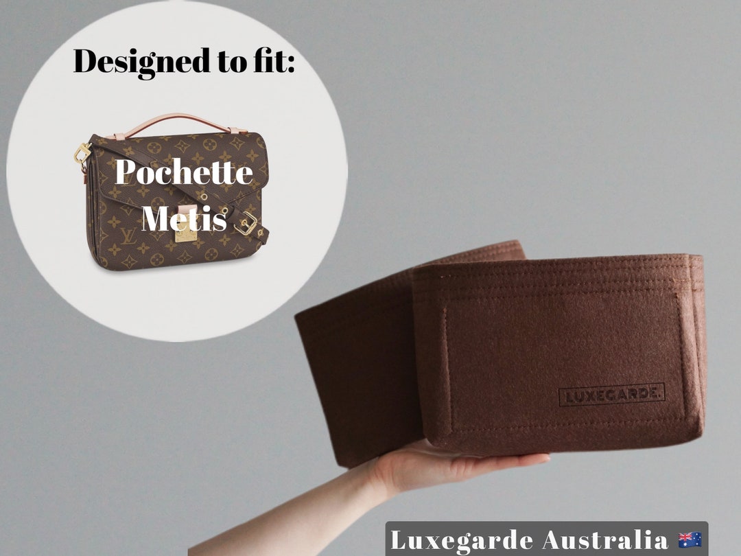 Pochette Metis Felt Insert Bag Organizer (Handmade)