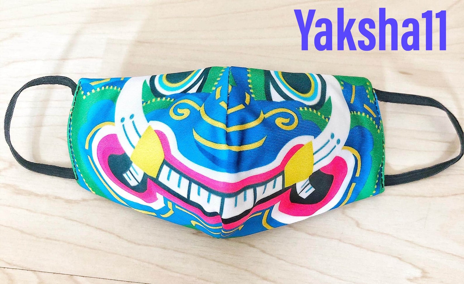 Fabric Mask Yaksha Washable Reusable Breathable Protective Made in